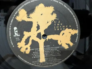 Vinilo U2 The Joshua Tree