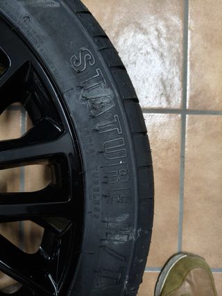 Llanta y Neumático Negro 19