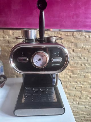 Cafetera Silvercrest Negra