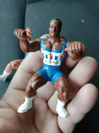 Lote 2 Figuras Acción Luchadores