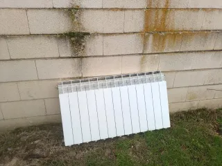 Radiadores de aluminio en buen estado