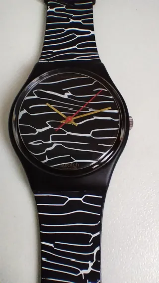 Swatch "Marmorata" GB119 + cinturino anno 1988