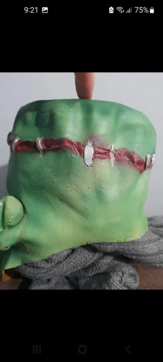 Máscara Latex Vintage Frankenstein