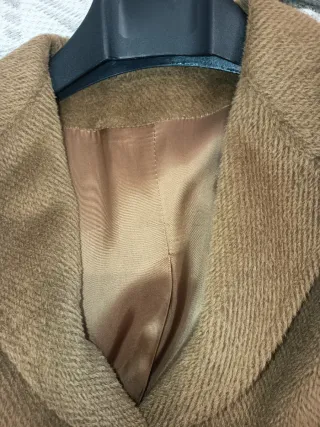 Abrigo lana llama talla 44