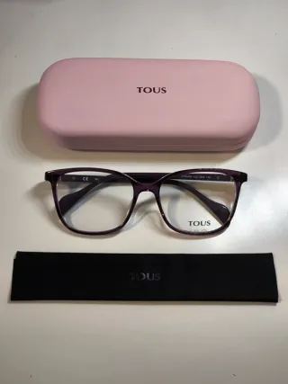 Montura Gafas Tous Morado/Rosa Sin Estrenar