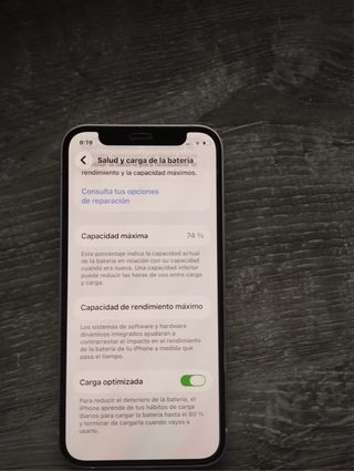 iPhone 12 mini bianco senza graffi