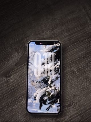 iPhone 12 mini bianco senza graffi