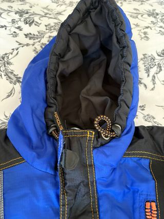 Conjunto Ropa Nieve Infantil Azul y Negro 3-4 años