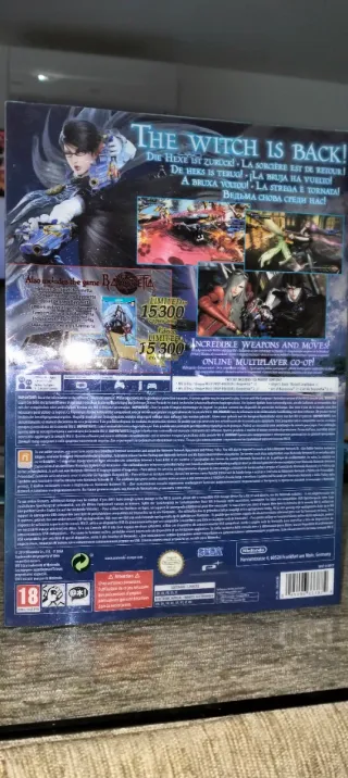 Bayonetta First Print Edition Wii U