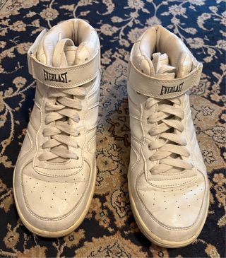 Scarpe Everlast alte bianche
