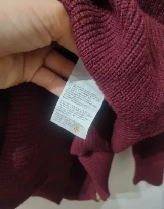 Maglione bordeaux taglia M