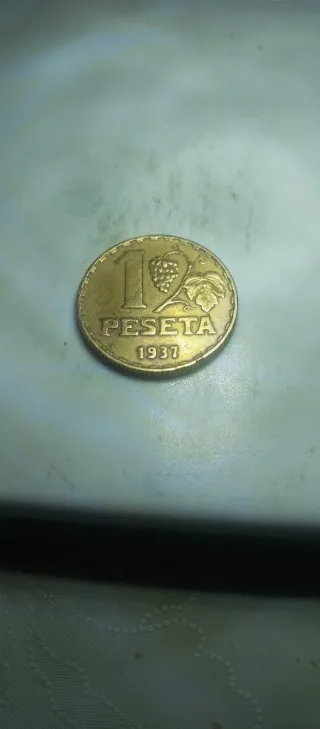 1 Peseta 1937 República Española