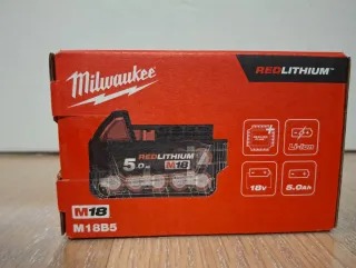 Batería Milwaukee M18 5Ah REDLITHIUM