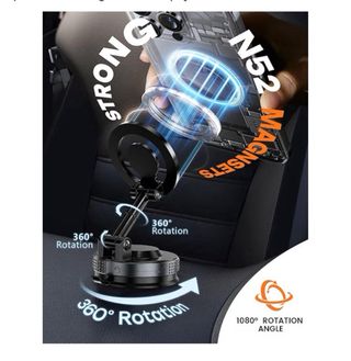 Soporte magnético para teléfono 360°