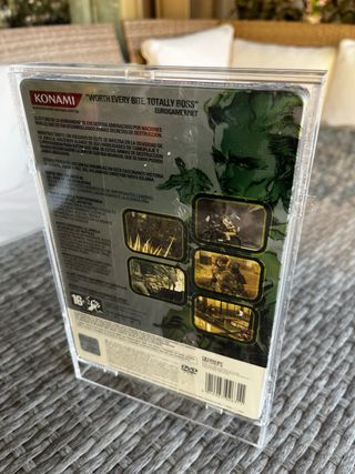Metal Gear Solid 3 PS2 Edición Metálica Precintado