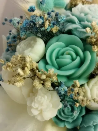 Creazioni gesso ceramico e cera di soia profumata