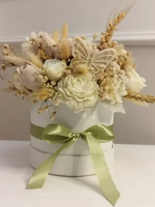 Creazioni gesso ceramico e cera di soia profumata