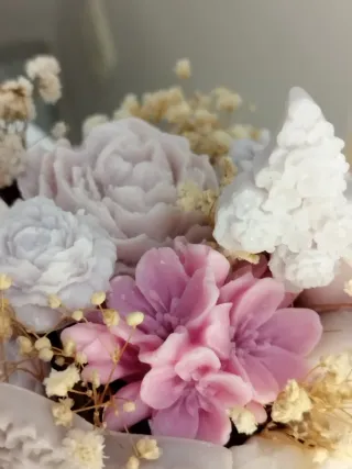 Creazioni gesso ceramico e cera di soia profumata