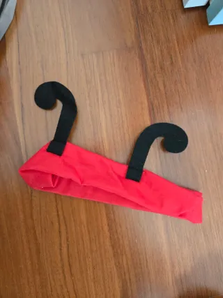 Disfraz mariquita bebé 1 mes