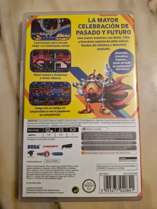 Gioco Nintendo Switch Sonic Mania SEGA