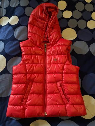 Chaleco United Colors of Benetton Rojo