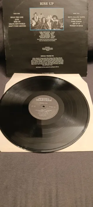 Persian Risk Rise Up LP Vinilo Heavy Metal