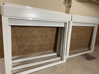 Ventanas aluminio blanco correderas