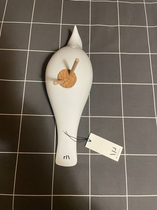 Paloma cerámica blanca VP INTERIORISMO pico roto