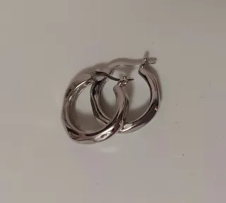 Pendientes aro de plata
