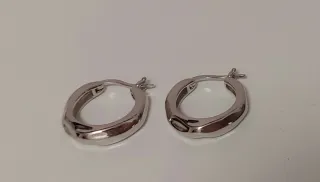 Pendientes aro de plata