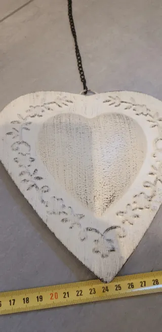 2 Cuori Decorativi Appesi