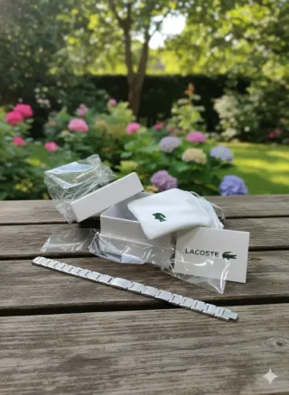 Pulsera Lacoste Acero Plata