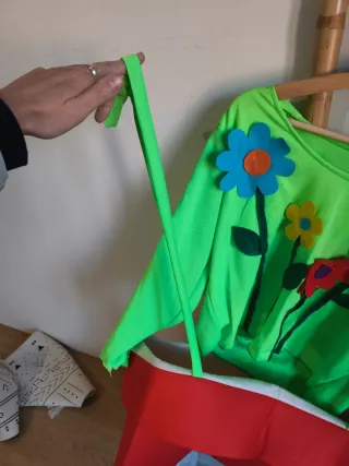 Disfraz Maceta Flores Talla Única