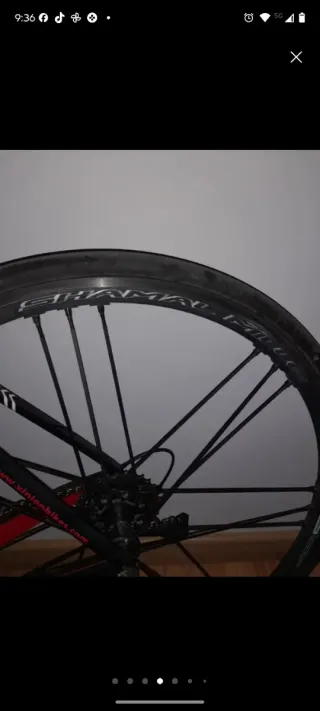 Bicicleta de carretera carbono