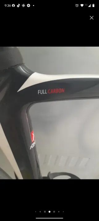 Bicicleta de carretera carbono