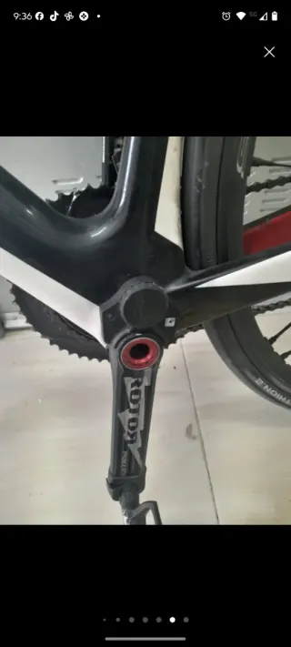 Bicicleta de carretera carbono