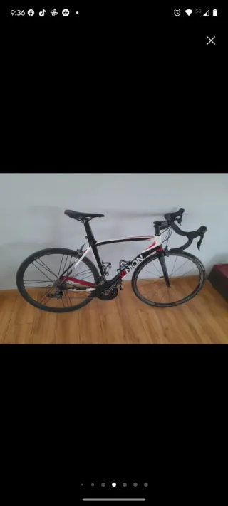 Bicicleta de carretera carbono