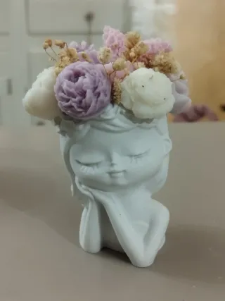 Creazioni in gesso ceramico e cera profumata