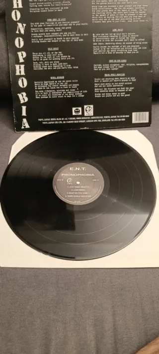 Extreme Noise Terror Phonophobia LP Vinilo