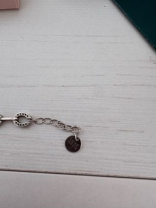 Conjunto Plata Circonitas: Pulsera y Pendientes