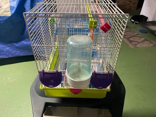 Jaula y Accesorios para Hámster pajaro y pecera