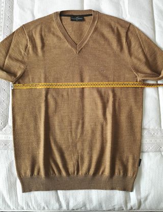Jersey lana merina Roberto Verino marrón