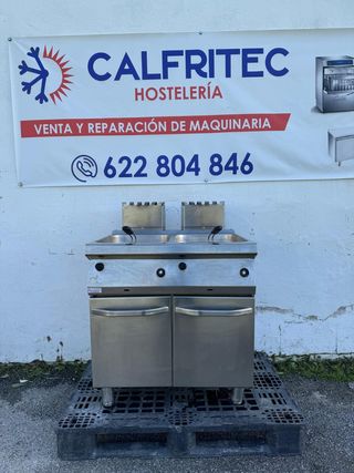 Freidora ATA doble a gas