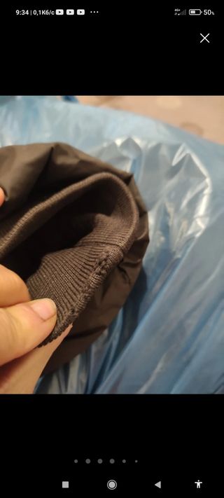 Piumino Moncler marrone Taglia L