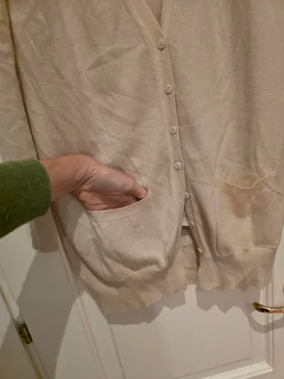 Twin Set Cardigan e Maglia Cashmere Beige