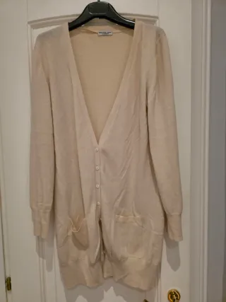 Twin Set Cardigan e Maglia Cashmere Beige