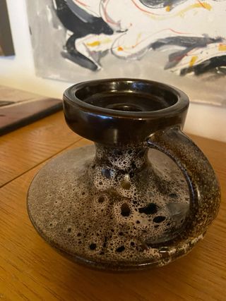 Portacandele Zalloni Steuler vintage W. Germany