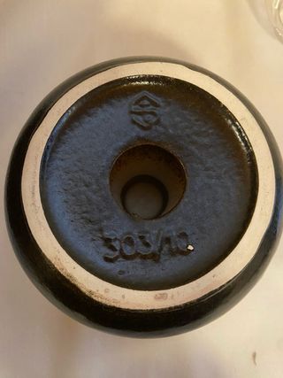 Portacandele Zalloni Steuler vintage W. Germany