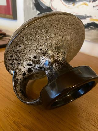 Portacandele Zalloni Steuler vintage W. Germany