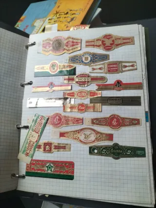Colección de 410 Vitolas Puros. Muy variado